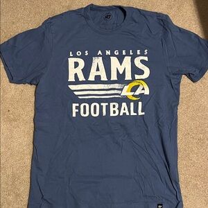47 Brand Blue Los Angeles Rams Tee